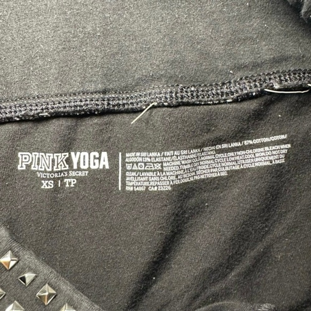 Y2K Victorias Secret PINK Capri Yoga Legging Women Sz XS Athleisure Workout Gym - Picture 8 of 9